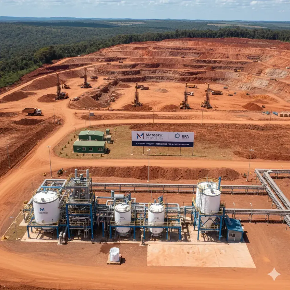 Meteoric Resources receives letter of support for up to $50m from EFA