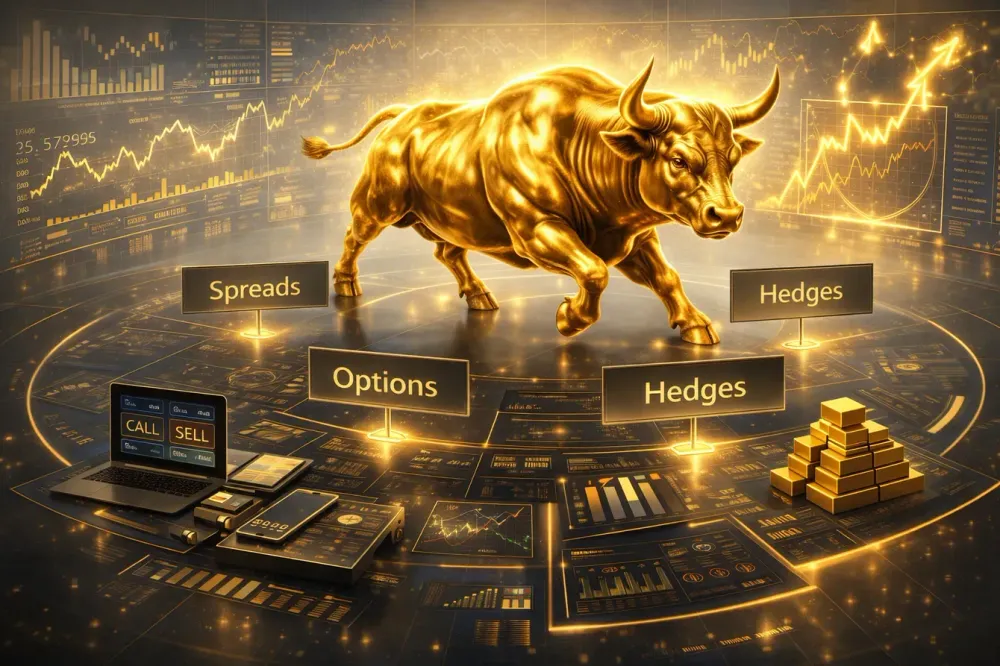 More than one way to ride a bull - shift tactics in gold as liquidity crunch caps rally, says Tastylive’s Vecchio