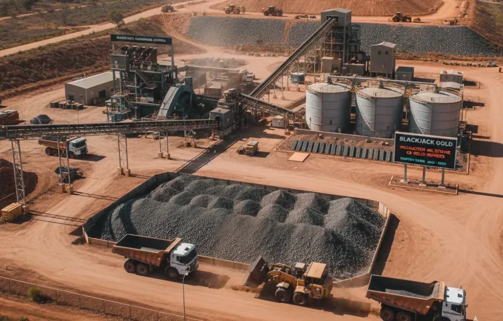 NMR passes 1000 oz milestone at Blackjack as production steadies
