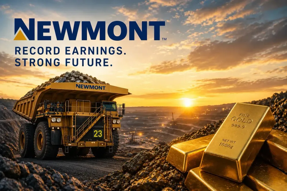 Newmont rides record gold prices to $3.1B in free cash flow in Q1