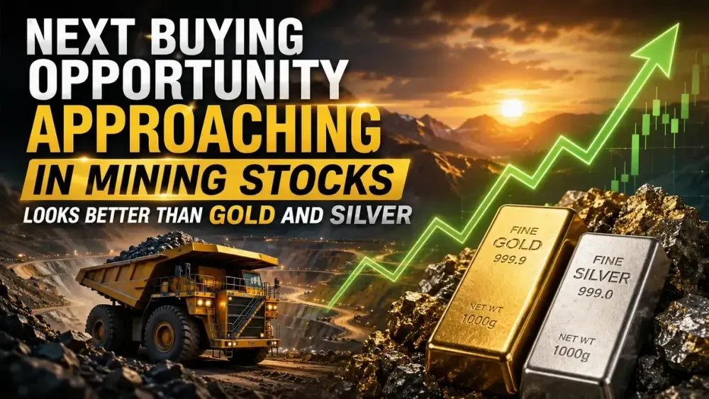 Next buying opportunity approaching in mining stocks looks better than gold and silver