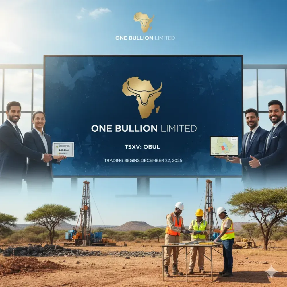 One Bullion Limited Announces Closing of $5.3 Million Financing, Completion of Reverse Takeover and Expected Commencement of Trading on TSX Venture Exchange