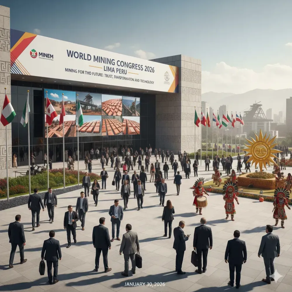Peruvian Government: World Mining Congress 2026 Will Be a Strategic Milestone for the Country and the Global Industry