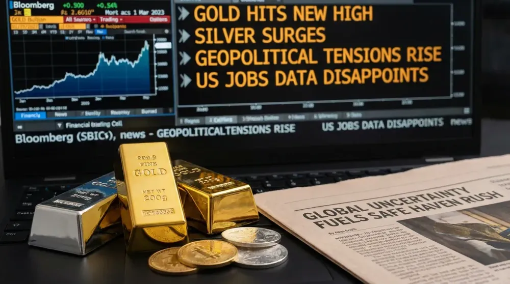 Precious metals continue to run on geopolitical and economic uncertainty