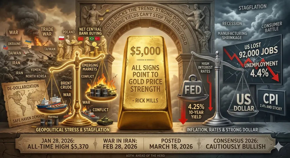 Rick Mills – “All Signs Point to Gold Price Strength”