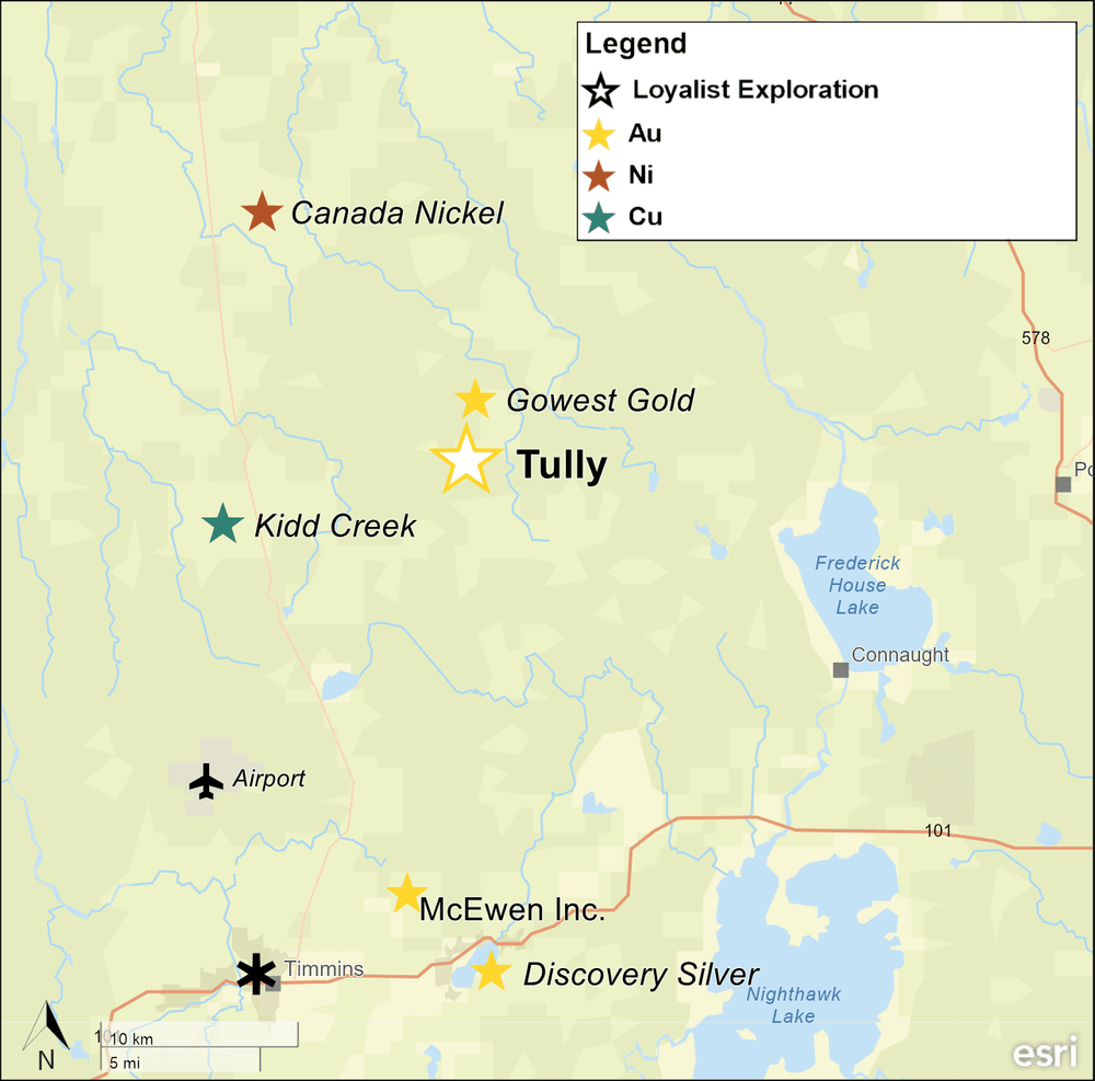 LOVELAND – High grade gold, copper, and nickel exploration