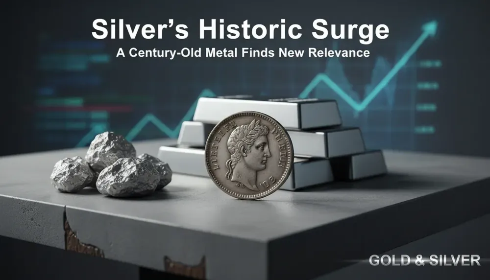 Silver's historic surge a century-old metal finds new relevance