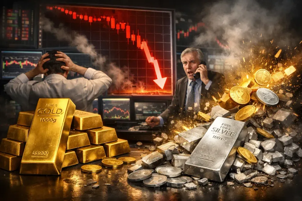 ‘This doesn't seem like a store value… How are we supposed to trade this?’ – Phoenix Futures’ Grady on gold’s shock selloff