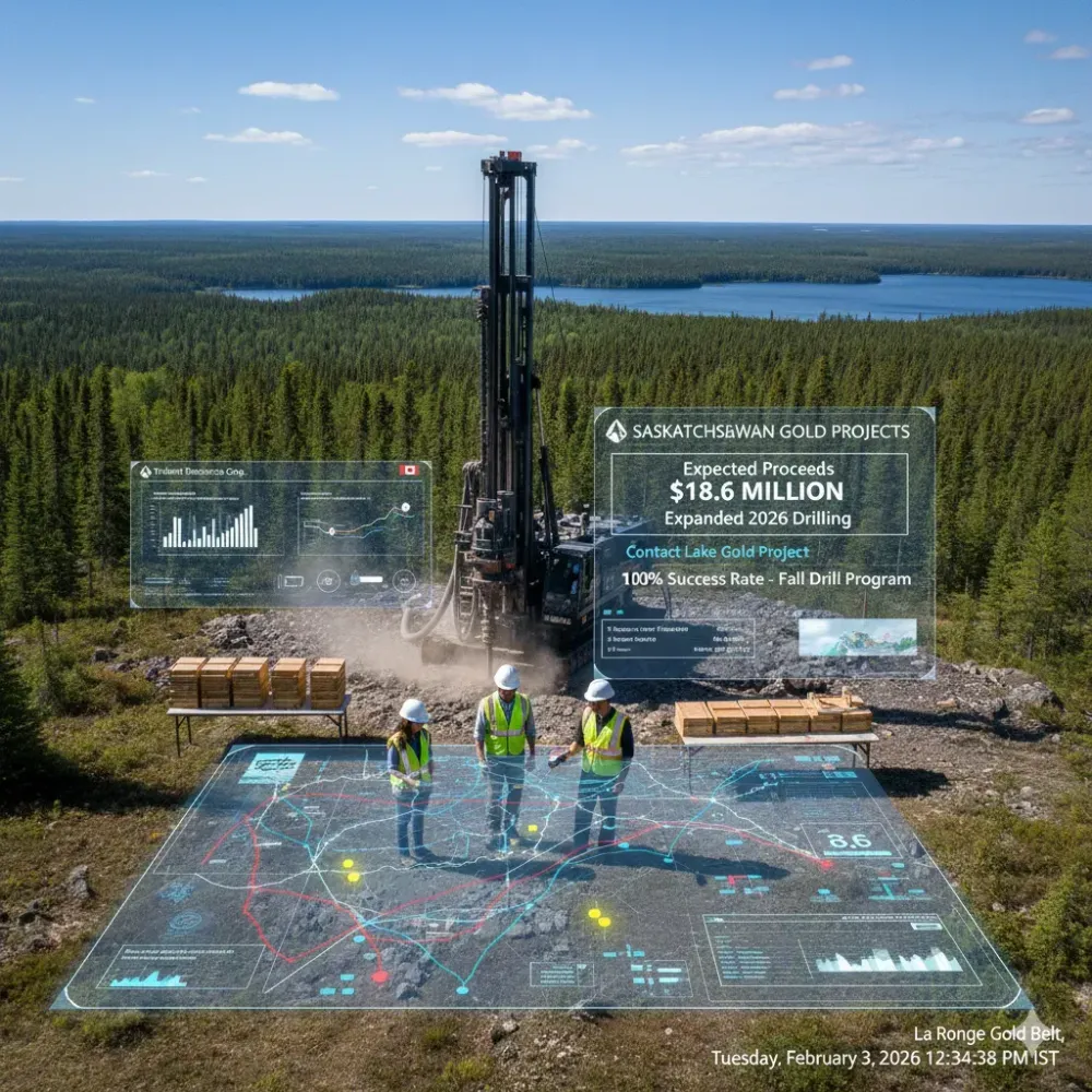 Trident Announces Full Exercise of Over-Allotment Option and Expected Proceeds of $18.6 Million to Fully Fund Expanded 2026 Drilling at Saskatchewan Gold Projects