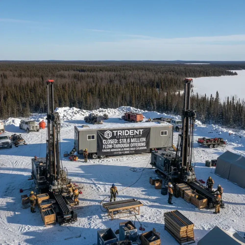 Trident Closes $18.6 Million Offering