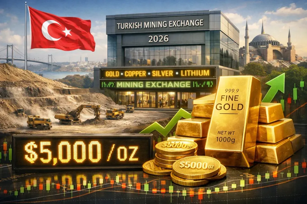 Türkiye to establish new mining exchange in 2026 to boost financing and price transparency as $5,000/oz gold becomes ‘new normal’