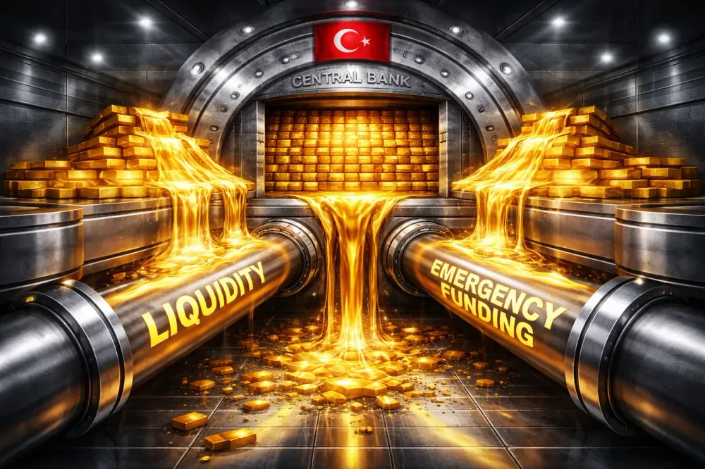 Turkey taps its gold reserves, sells 58.4 tonnes of gold in two weeks