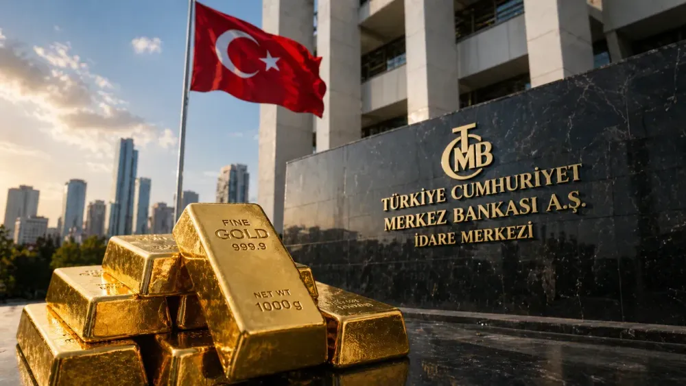 Turkish central bank boosts gold reserves by 36.4 tonnes in two weeks as it closes swap positions