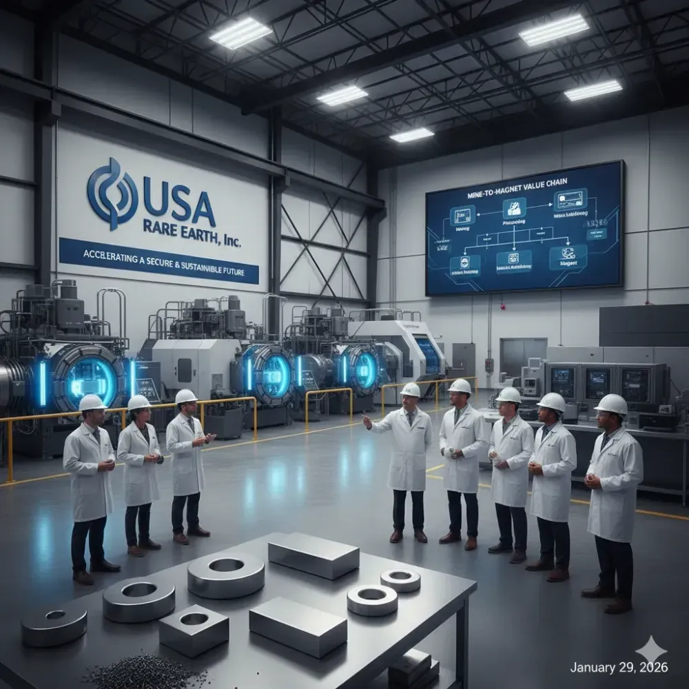 USA Rare Earth Announces Closing of $1.5 Billion PIPE Financing