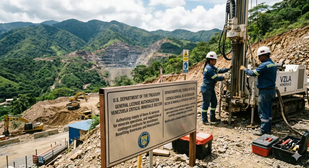 US issues new Venezuela-related general licenCes for critical minerals