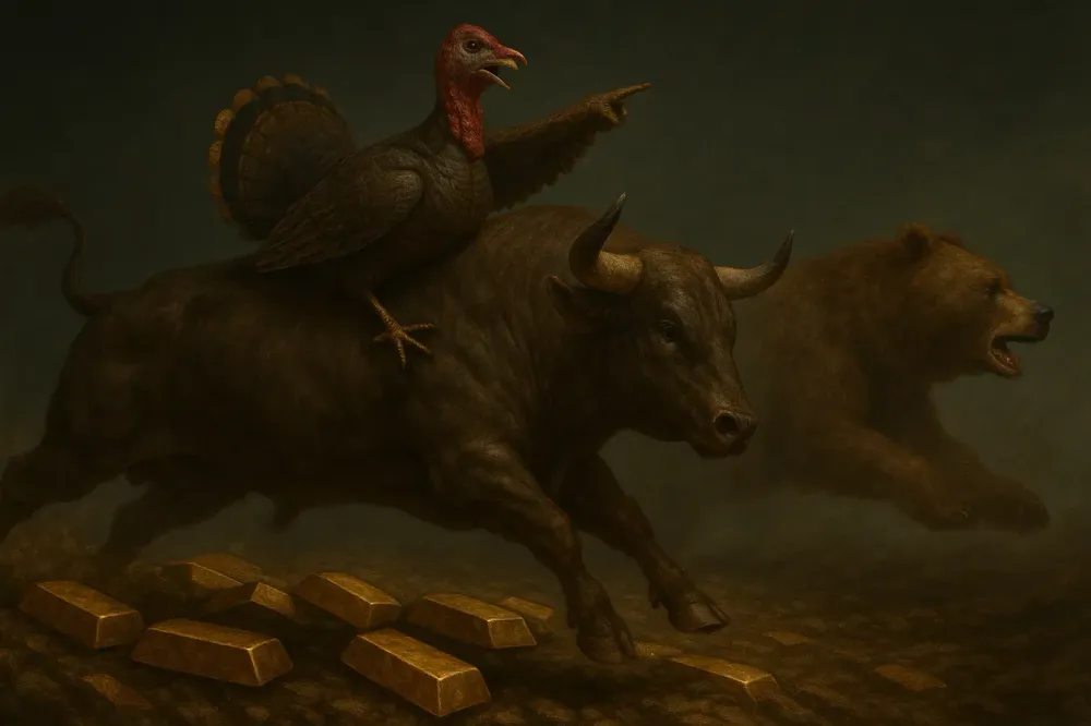Wall Street bulls return as gold charges through $4,200, Main Street adds to bullish momentum after 3.5% weekly gain