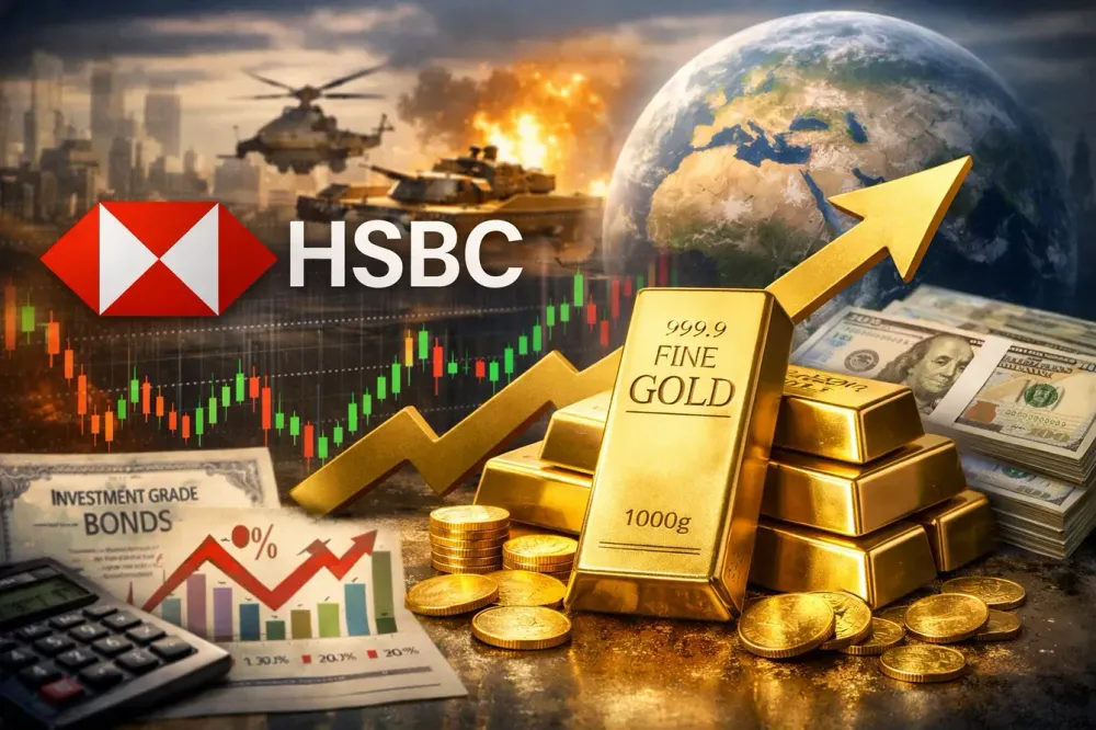 ‘We remain bullish on gold over the medium to long term’ on diversification, safe-haven flows – HSBC’s Sels and Lu