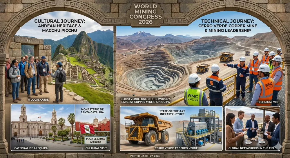 World Mining Congress offers visit to Machu Picchu and one of the world’s largest copper mines