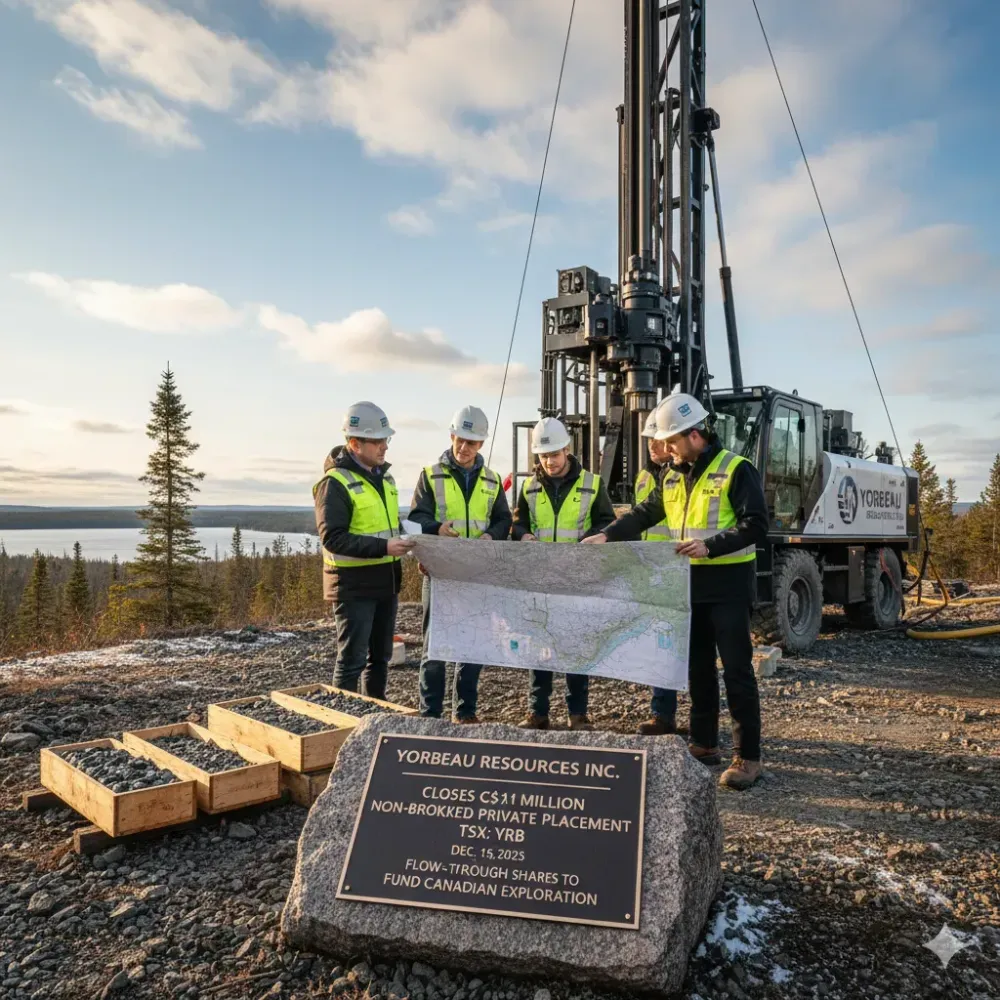 Yorbeau Closes Non-Brokered Private Placement