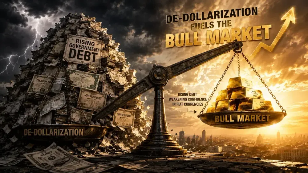 Gold's rally has further to run as debt, de-dollarization fuel secular bull market: Gabelli's Mancini