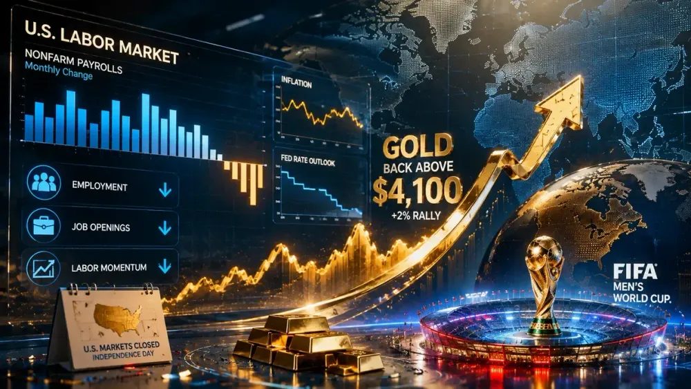 Will June’s employment data mark a turnaround for gold?
