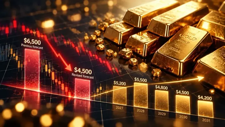 CIBC slashes gold price forecasts but sees recovery to $5,200 in 2027 as central bank demand offsets Fed headwinds