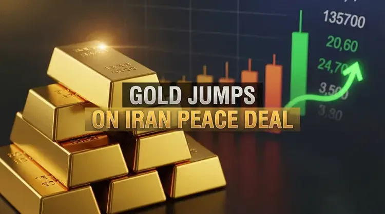 Gold jumps on Iran peace deal