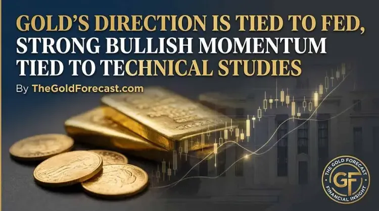 Gold’s direction is tied to Fed, strong bullish momentum tied to technical studies