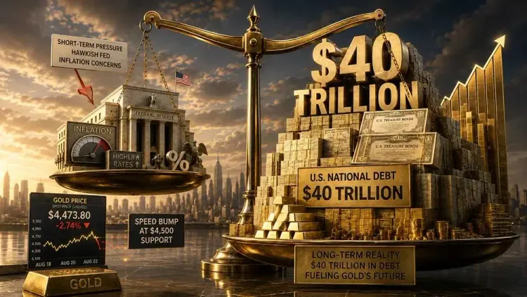 Gold’s rally hits a speed bump, but analysts see 40 trillion reasons to stay bullish