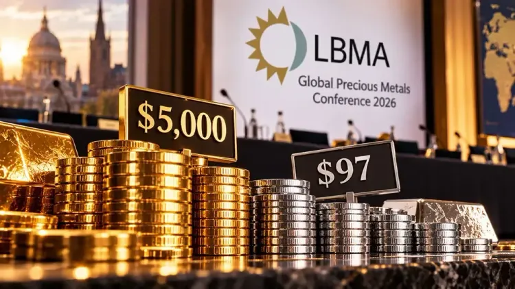 Gold to hit $5,000, silver $97 in the next 12 months - LBMA delegate survey