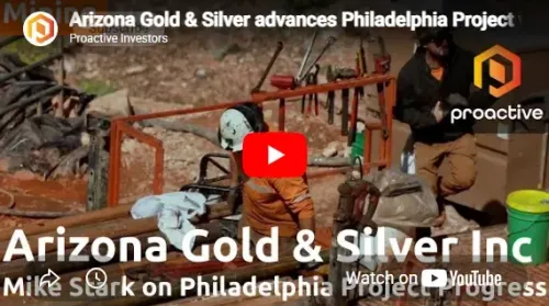 Arizona Gold and Silver advances Philadelphia Project with strong drilling momentum