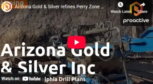 Arizona Gold and Silver refines Perry Zone model at Philadelphia Project