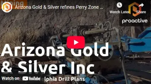 Arizona Gold & Silver refines Perry Zone model at Philadelphia Project (Video)