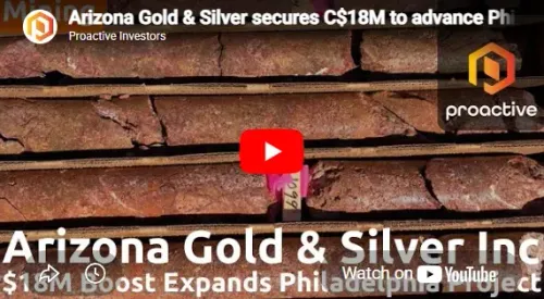 Arizona Gold & Silver secures C$18M to advance Philadelphia project