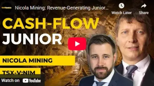 Kai Hoffmann – “Nicola Mining: Revenue-Generating Junior with Fully Permitted Mill & High-Grade Gold” (Video)
